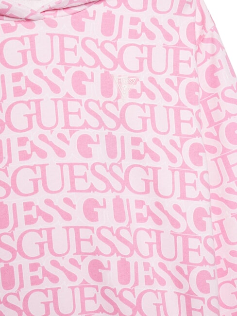 KIDS All-over logo hoodie fuchsia logo - Baby Sweatshirt