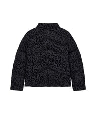 GUESS PADDED KIDS Animal print down jacket black / black flock - Baby Jackets - 2