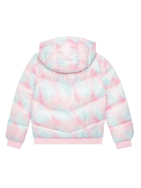 KIDS Padded jacket with hood rainbow multi combo - Baby Jackets