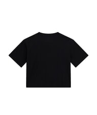 GUESS KIDS Girls' floral print T-shirt jetbla - Child T-shirt - 2