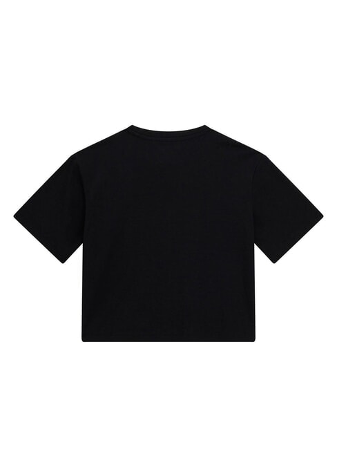 KIDS Girls' floral print T-shirt jetbla - Child T-shirt