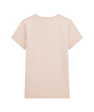 GUESS KIDS MINI ME Girls' short-sleeved T-shirt with rhinestones pale sand - Child T-shirt - 2