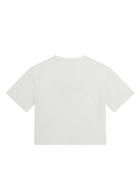 KIDS Girls' floral print T-shirt purwhite - Child T-shirt