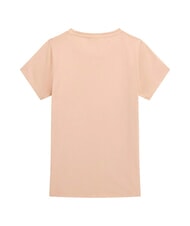 GUESS KIDS MINI ME Girls' short-sleeved T-shirt with embroidery pale sand - Child T-shirt - 2