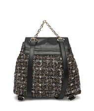 GUESS GIRLS TWEED Fabric backpack with pockets jetbla - Women&rsquo;s Bags - 2