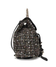GUESS GIRLS TWEED Fabric backpack with pockets jetbla - Women&rsquo;s Bags - 3