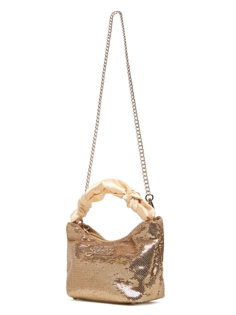 GIRLS SEQUINS Mini bag with sequins light gold - Women&rsquo;s Bags