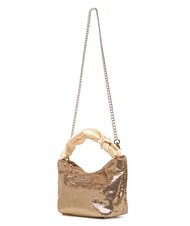 GUESS GIRLS SEQUINS Mini bag with sequins light gold - Women&rsquo;s Bags - 4