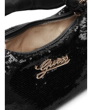 GUESS GIRLS SEQUINS Mini bag with sequins jetbla - Women&rsquo;s Bags - 5