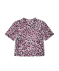 GUESS KIDS Girls' short-sleeved T-shirt leopard pink combo - Child T-shirt - 2