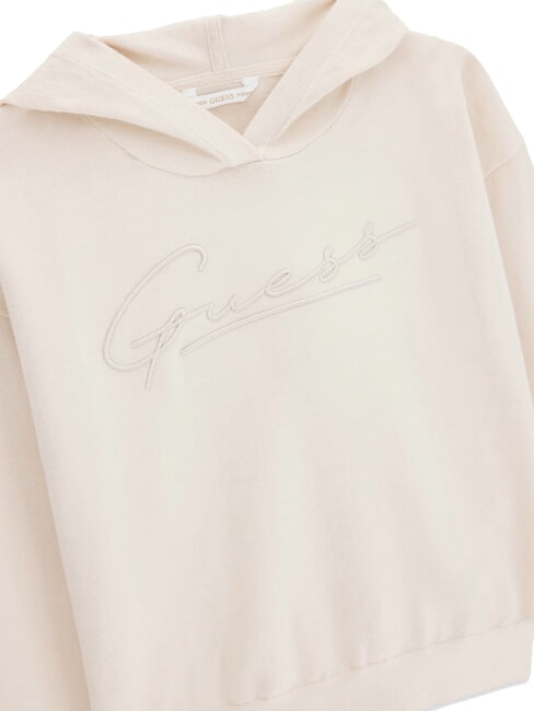 KIDS Hoodie with logo embroidery Tuscan sand - Baby Sweatshirt