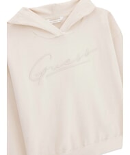 GUESS KIDS Hoodie with logo embroidery Tuscan sand - Baby Sweatshirt - 3