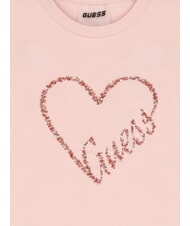 GUESS KIDS MINI ME Cotton T-shirt with sequins - Child T-shirt