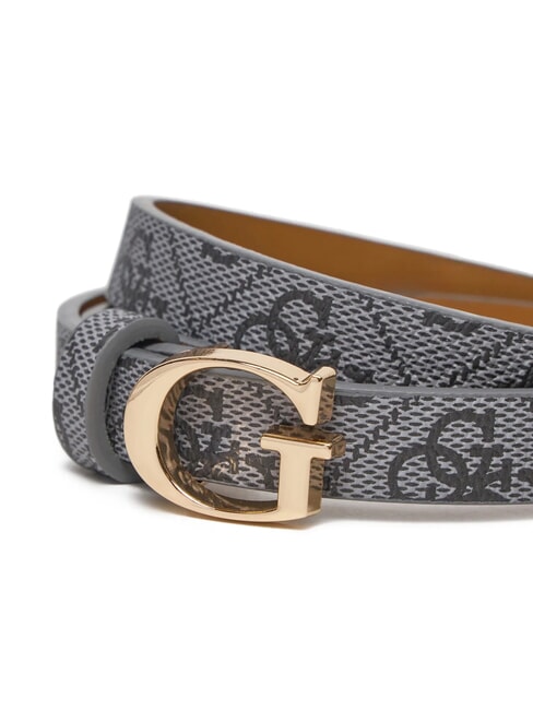 KIDS MINI ME Girls' belt with logo print jetbla - Children's belts