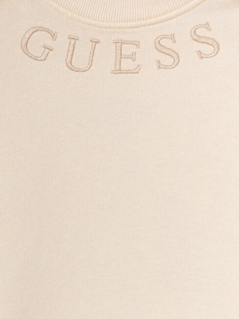 KIDS Girls' crewneck sweatshirt with logo embroidery peach peony - Baby Sweatshirt