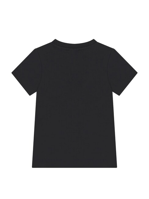 KIDS MINI ME Cotton T-shirt with sequins jetbla - Child T-shirt