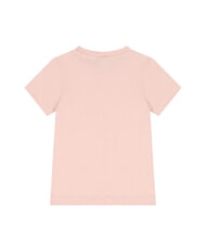 GUESS KIDS MINI ME Cotton T-shirt with sequins dolly pink - Child T-shirt - 3