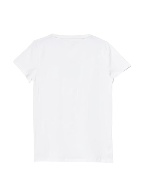 KIDS Girls' short-sleeved T-shirt purwhite - Child T-shirt