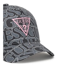 GUESS KIDS Baseball cap black print logo - Baby Hat - 3