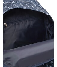 GUESS GIRL Backpack in logoed fabric 4g blue aop - Women&rsquo;s Bags - 5