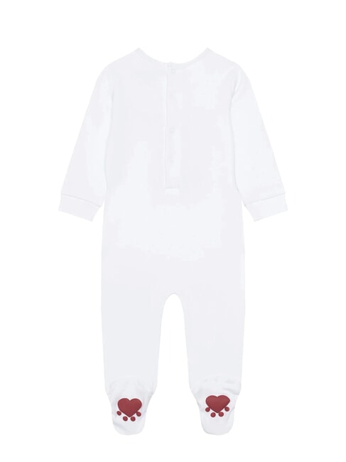 KIDS MINI ME Cotton baby romper purwhite - Rompers and baby outfits