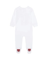 GUESS KIDS MINI ME Cotton baby romper purwhite - Rompers and baby outfits - 2