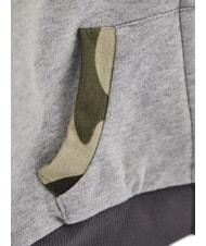 GUESS KIDS MINI ME tracksuit kit with hood and trousers gray shade combo - Rompers and baby outfits - 4