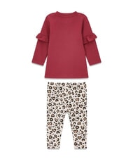 GUESS KIDS MINI ME Long-sleeved t-shirt and leggings kit ballroom red - Rompers and baby outfits - 2