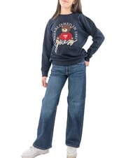 GUESS KIDS ACTIVE Girls' crewneck sweatshirt smartblue - Baby Sweatshirt - 5