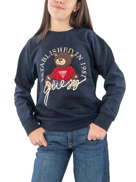 KIDS ACTIVE Girls' crewneck sweatshirt smartblue - Baby Sweatshirt