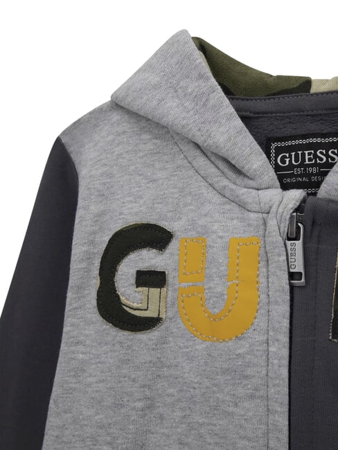 KIDS MINI ME Baby tracksuit kit with sweatshirt and trousers gray shade combo - Children's tracksuits