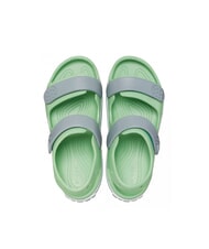 CROCS CROCBAND CRUISER KIDS Children's sandal slipper fair green/dusty green - Baby Shoes - 3