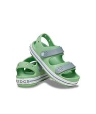 CROCS CROCBAND CRUISER KIDS Children's sandal slipper fair green/dusty green - Baby Shoes - 6