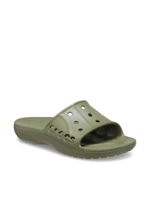 BAYA II Slippers army green - Unisex shoes