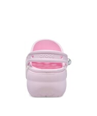CROCS CLASSIC PLATFORM Women's clog slippers pink milk - Women&rsquo;s shoes - 5