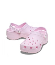 CROCS CLASSIC PLATFORM Women's clog slippers pink milk - Women&rsquo;s shoes - 6