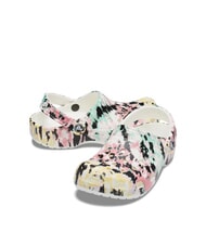 CROCS CLASSIC TIEDYE Women's sabot slippers with print multi/white - Women&rsquo;s shoes - 5