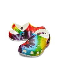 CROCS CLASSIC TIEDYE KIDS Printed sabot slippers multi - Baby Shoes - 5