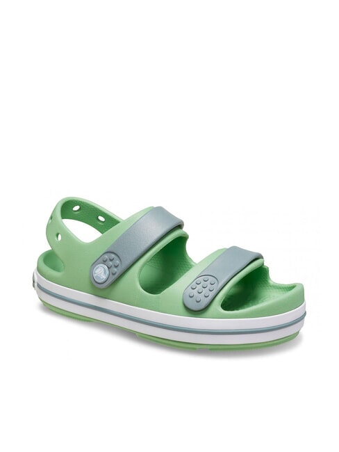 CROCBAND CRUISER KIDS Children's sandal slipper fair green/dusty green - Baby Shoes