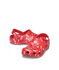 CROCS CLASSIC VDAY Women's clog slippers cherry red - Unisex shoes - 6