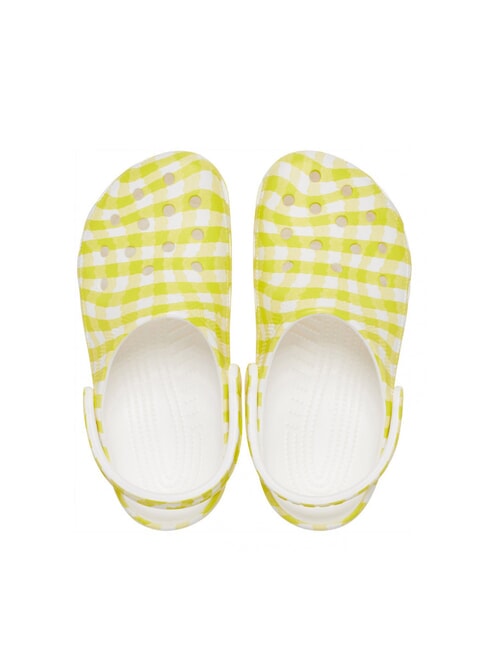 CLASSIC GINGHAM Women's printed sabot slippers daylily - Women&rsquo;s shoes