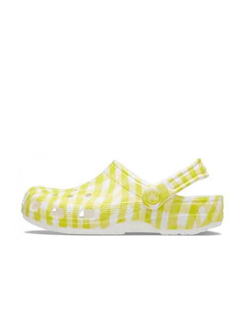 CLASSIC GINGHAM Women's printed sabot slippers daylily - Women&rsquo;s shoes
