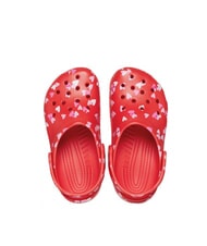 CROCS CLASSIC VDAY KIDS Girls' clog slippers cherry red - Baby Shoes - 3