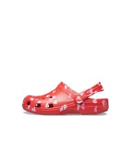 CROCS CLASSIC VDAY KIDS Girls' clog slippers cherry red - Baby Shoes - 4