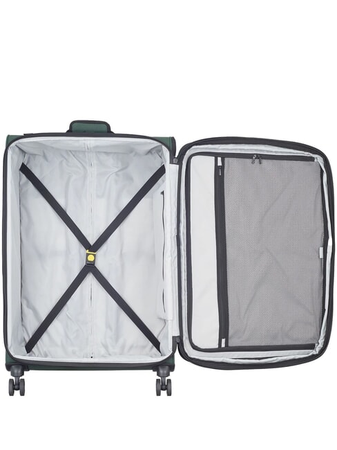 CAMPIONARIO - MAUBERT 2.0 WP Large, expandable trolley teal - Semi-rigid Trolley Cases