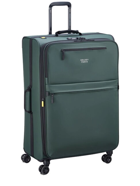 CAMPIONARIO - MAUBERT 2.0 WP Large, expandable trolley teal - Semi-rigid Trolley Cases