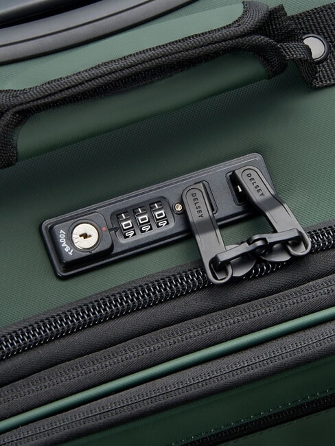 CAMPIONARIO - MAUBERT 2.0 WP Large, expandable trolley teal - Semi-rigid Trolley Cases