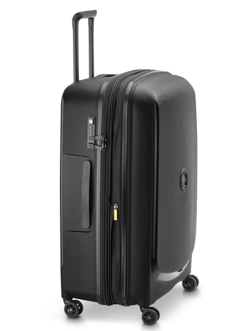 CAMPIONARIO - BELMONT PLUS MR Large, expandable trolley Black - Rigid Trolley Cases