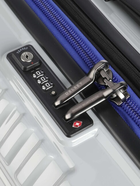 CAMPIONARIO - REMPART Expandable Hand Luggage Trolley SILVER - Hand luggage