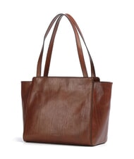 THE BRIDGE LUCREZIA Leather shoulder shopping bag - Women&rsquo;s Bags